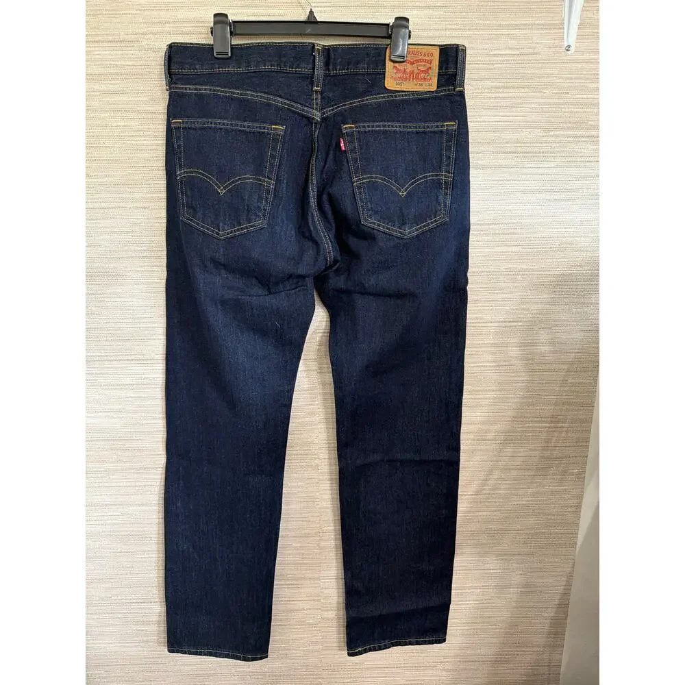Levi's 505 Men's size 36/34 Dark Wash NWT